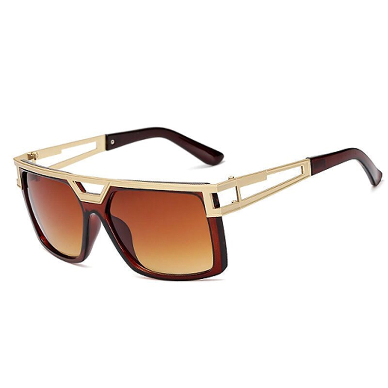 Photography Of A Man - Straßenfotografie-Sonnenbrille im Retro-Stil mit Doppelstrahl, großem