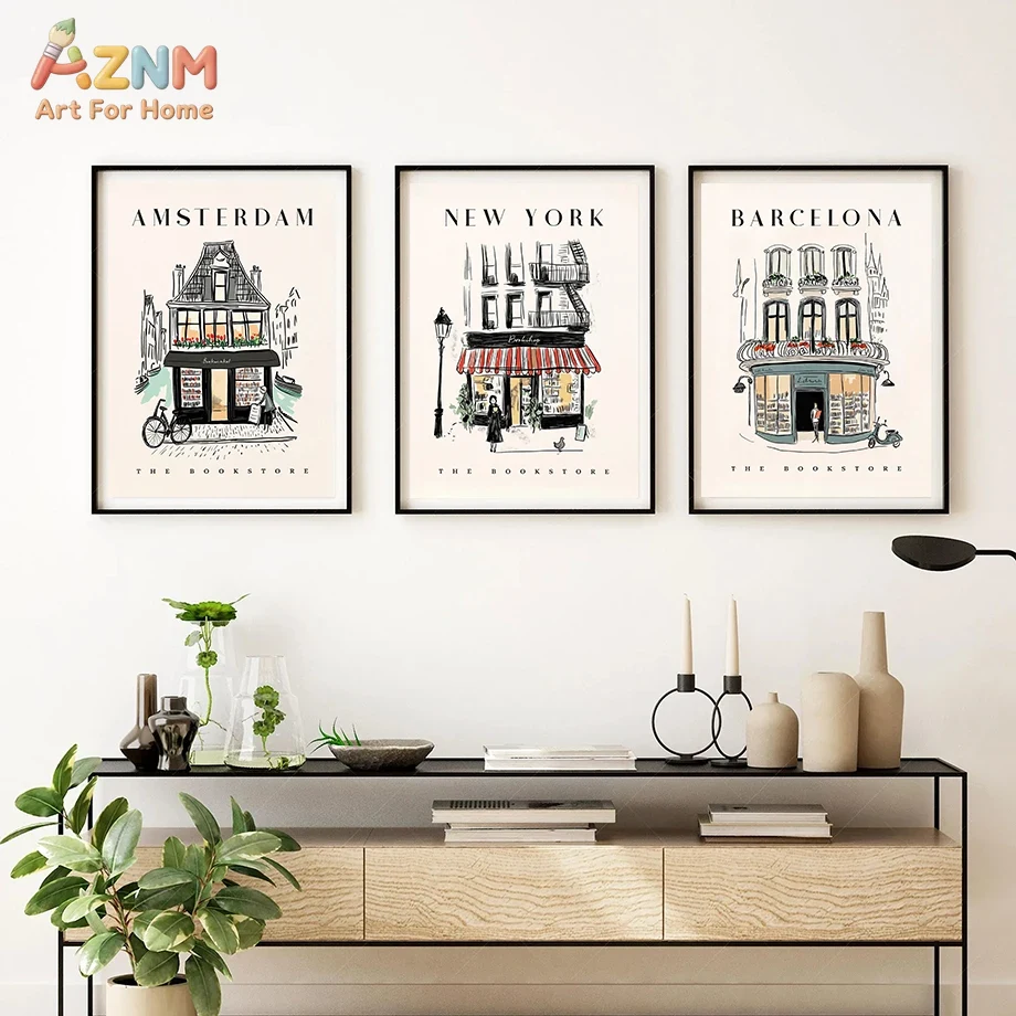 Photography New York - AZNM City Sketch Amsterdam New York