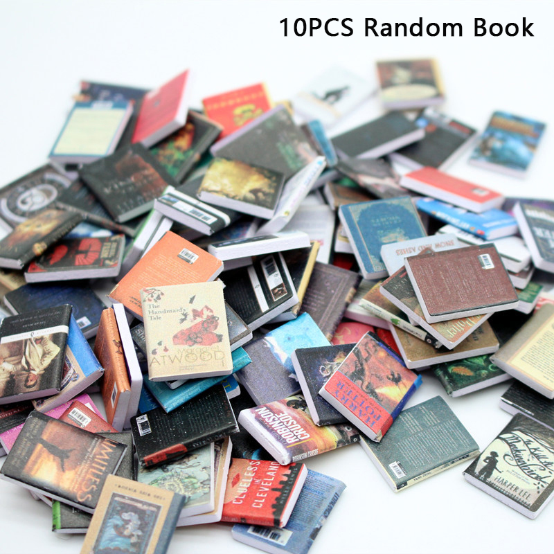 Photography Magazine - 10PCS Puppenhaus Miniatur Zeitschriften Bücher Romane