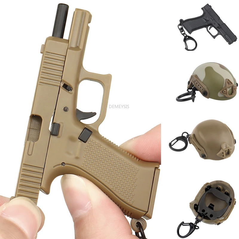 Photography Magazine - Mini G45 Pistolenförmiger Schlüsselanhänger, realistisches Modell,