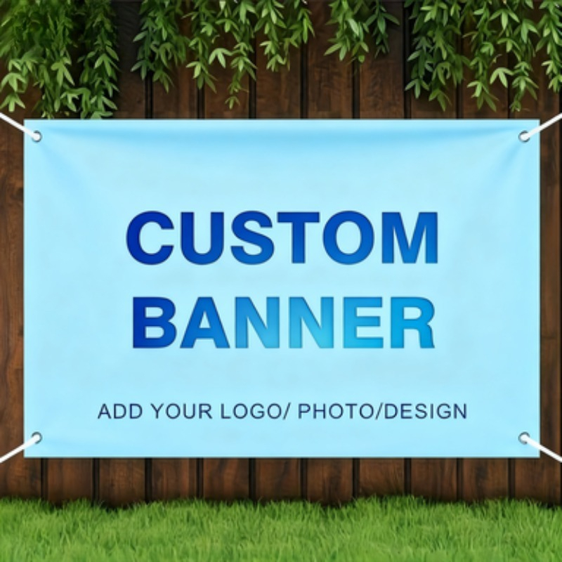 Photography Ideas - Anpassbare Fotobanner mit Ösen an Jeder