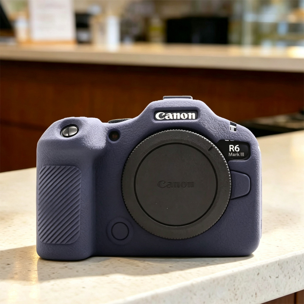 Photography Zone System - R6 III Silikonhülle Gummi-Kameragehäuseabdeckung für Canon