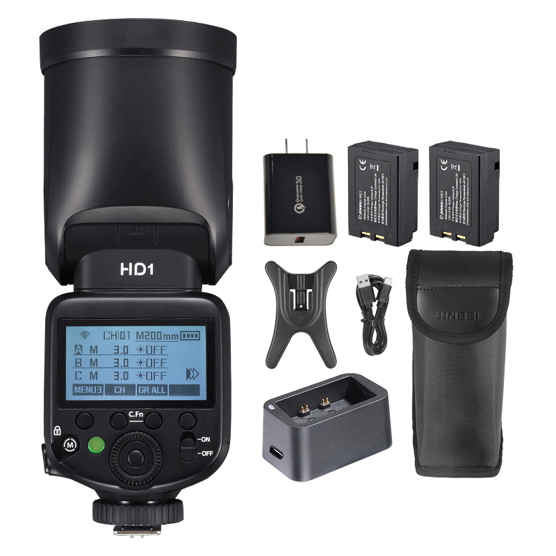 JINBEI HD-1 Rundkopf-HSS-Speed – Photography Kit Bewertung und Preis