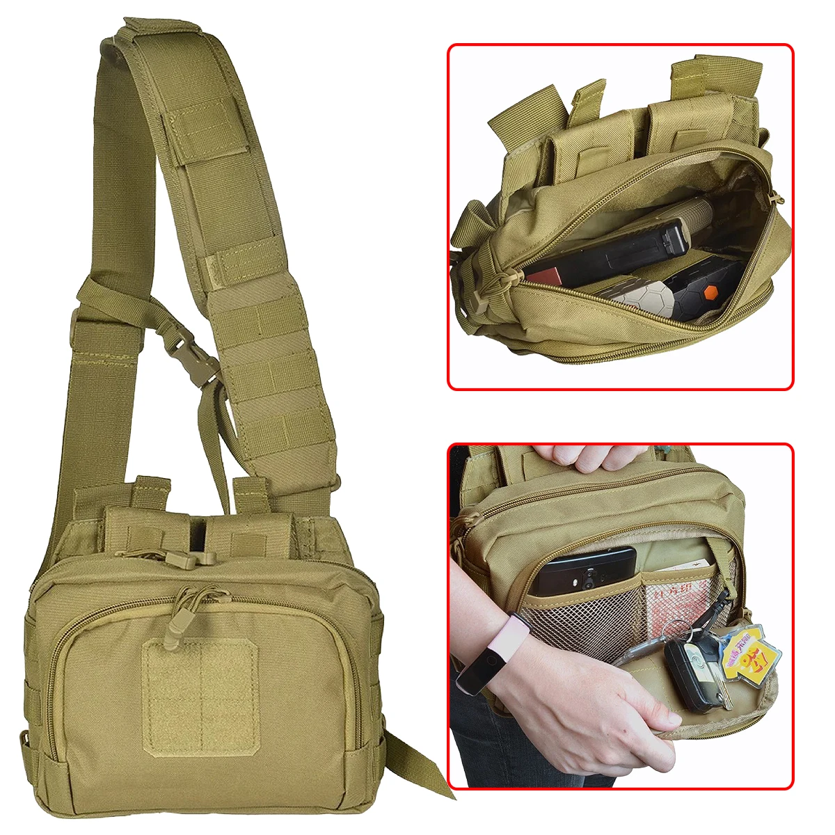 Taktische 2-Bang-Tasche Messen – Photography Magazine Bewertung und Preis