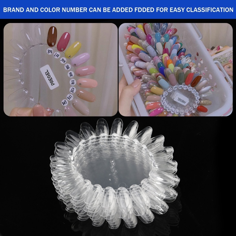10PCS Oval Nagel Farbe Karte D – Color Checker Card Bewertung und Preis