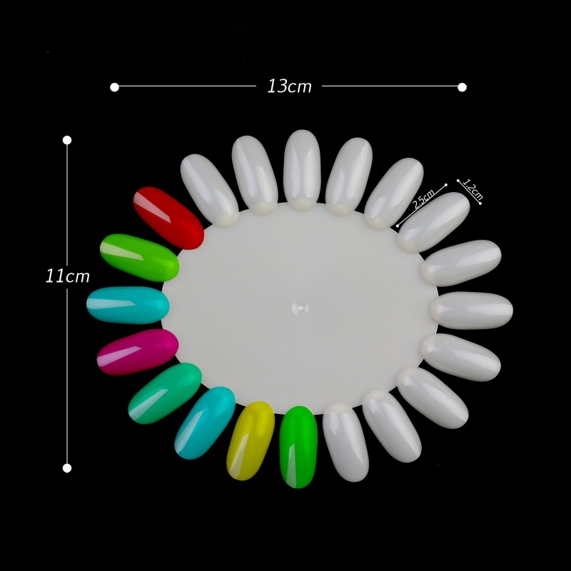 10PCS Oval Nagel Farbe Karte D – Color Checker Card Bewertung und Preis