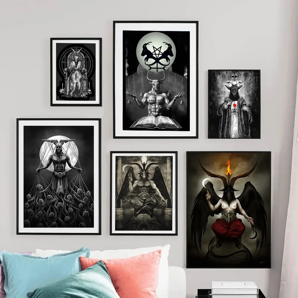 Dark Academia Art Baphomet Sch – Photography Night Bewertung und Preis