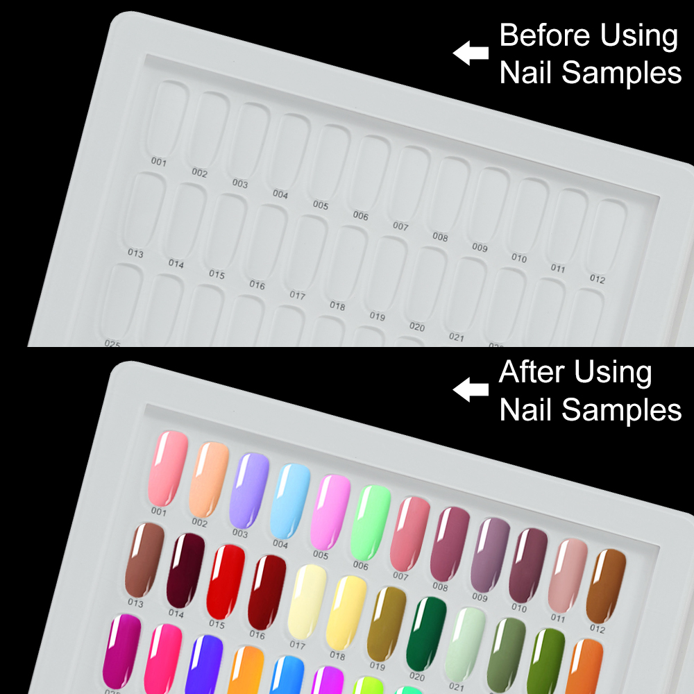 Neue 216 Acryl Nagel Farbe Dis – Color Checker Card Bewertung und Preis