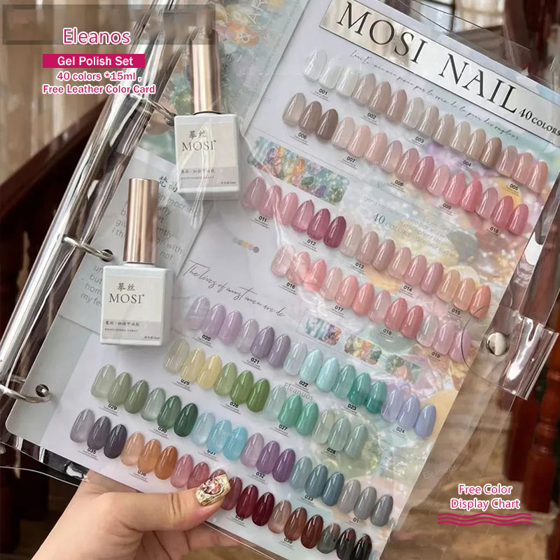 Eleanos 40 Farben 15 ml Jelly  – Color Checker Card Bewertung und Preis