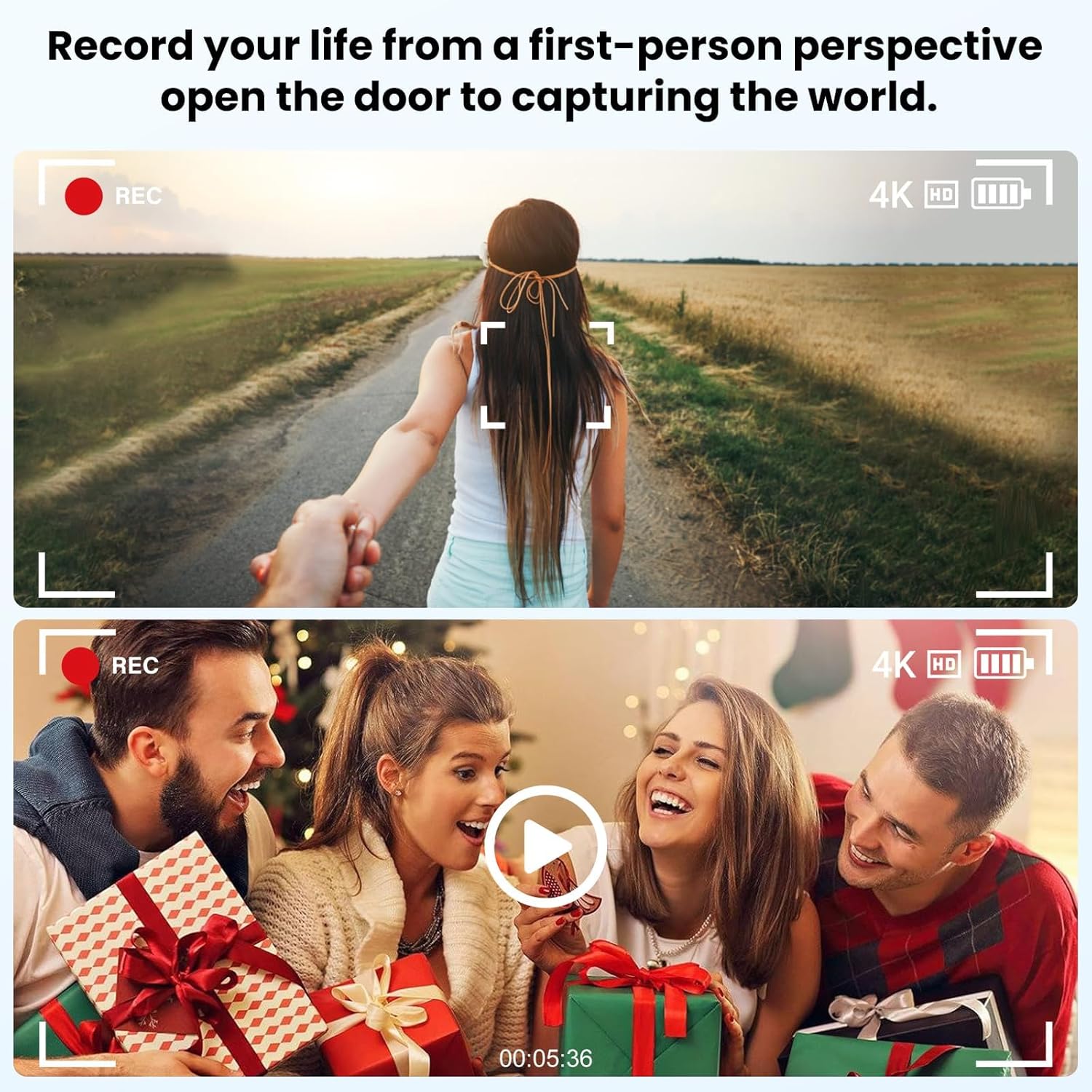 Neue 8MP Kamera Smart Gläser F – Photography Of A Man Bewertung und Preis