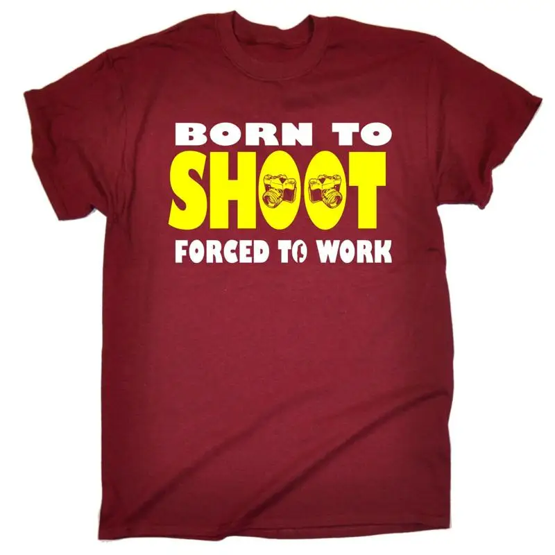 Born To Shoot Forced Work T-Sh – Photography Of A Man Bewertung und Preis