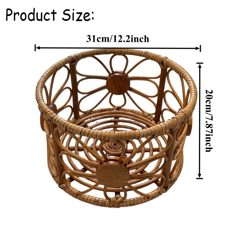 Retro Rattan Neugeborenen-Foto – Photography Vintage Style Bewertung und Preis