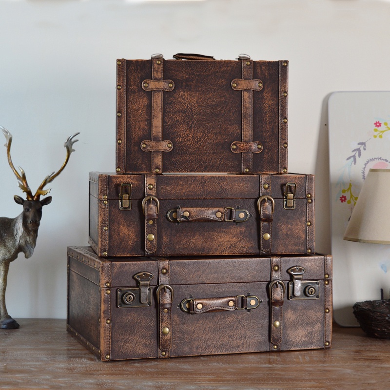 Retro Braune Leder-Aufbewahrun – Photography Vintage Style Bewertung und Preis
