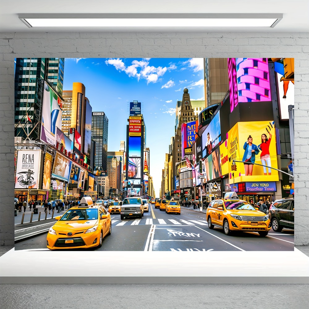 New York Times Square Wandtepp – Photography New York Bewertung und Preis