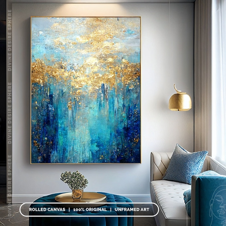 Großes modernes Goldfolien-Acr – Photography Night Bewertung und Preis