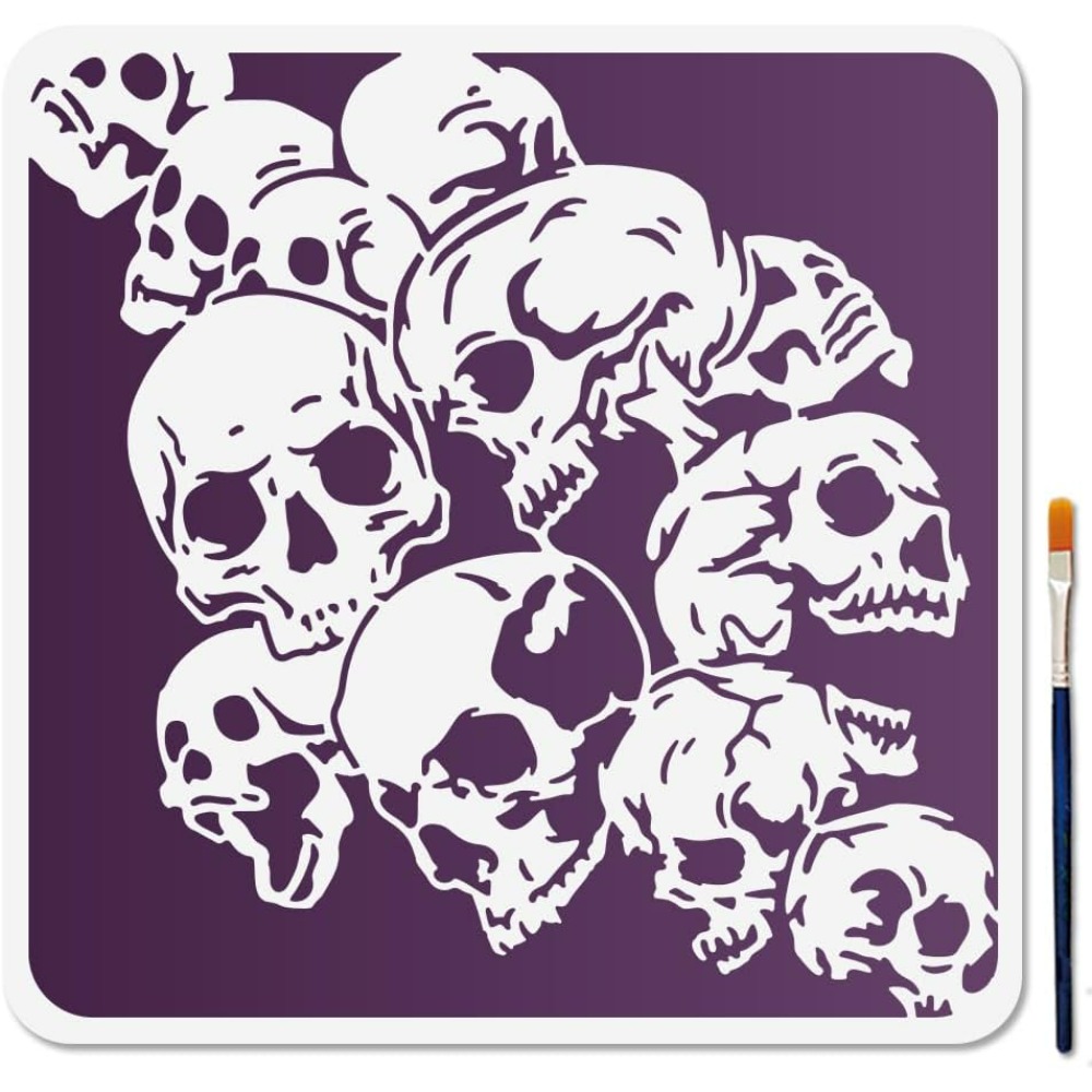 Totenkopf-Hintergrund-Schablon – Photography Technique Bewertung und Preis