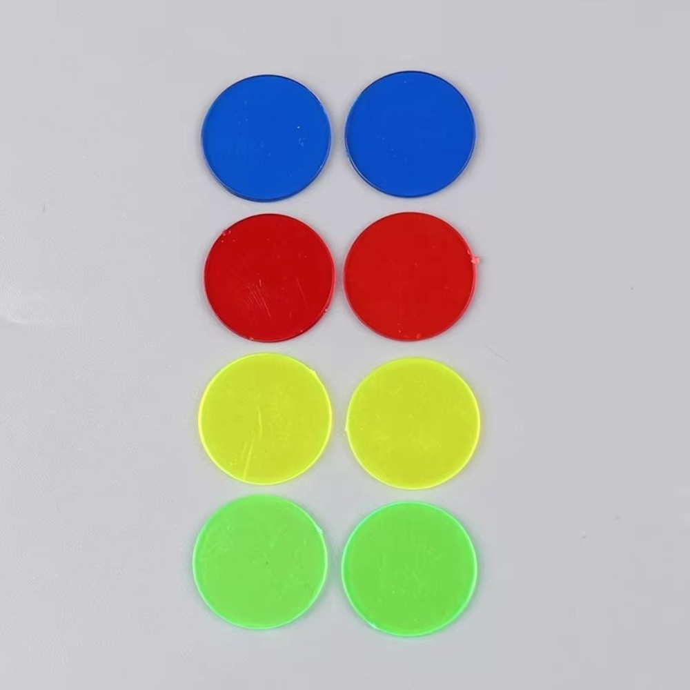 100 Stück Neue Runde Plastik-Z – Color Checker Card Bewertung und Preis