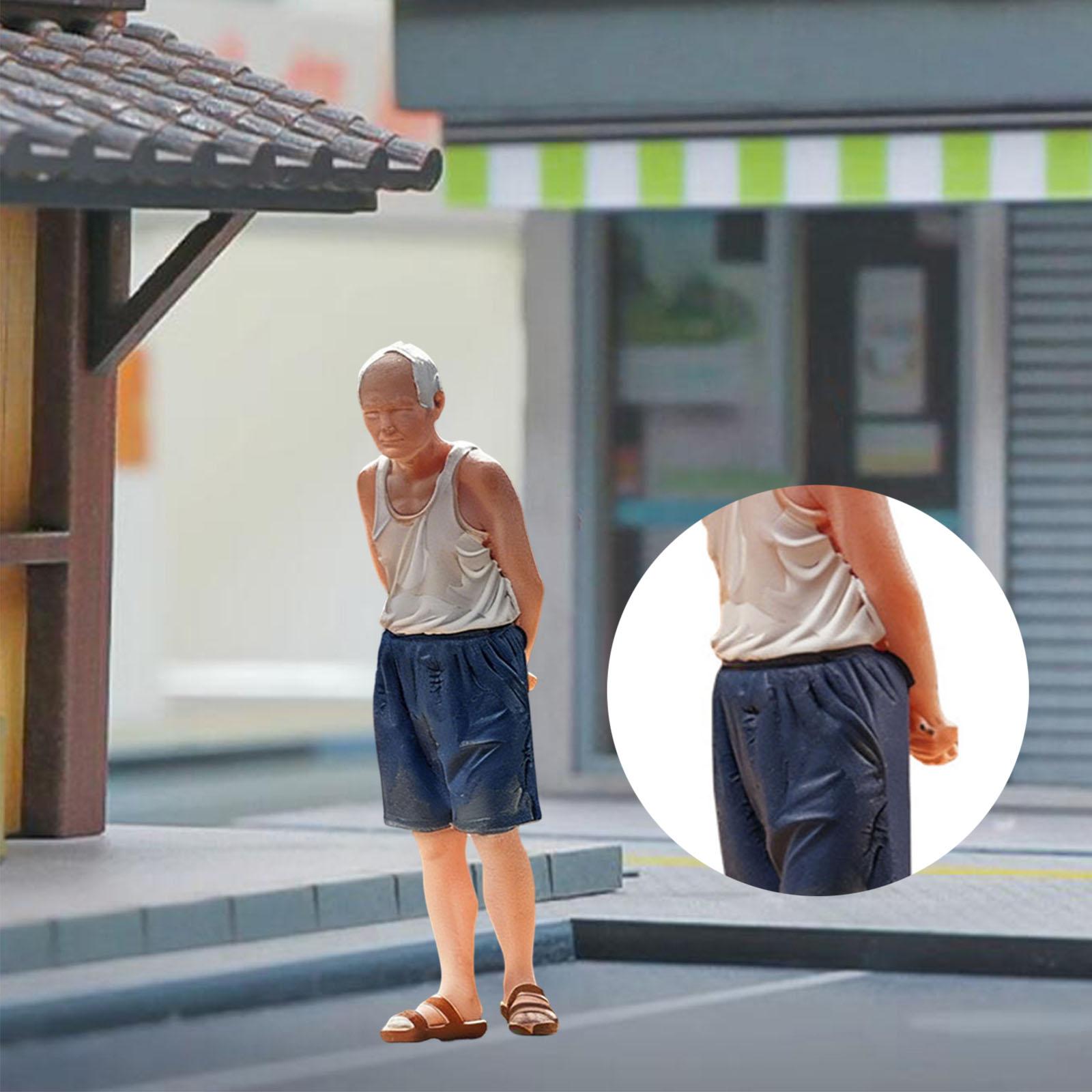1:64 Maßstab Alter Mann Miniat – Photography Of A Man Bewertung und Preis