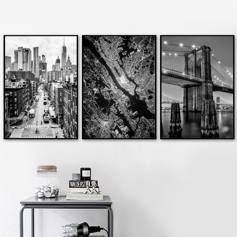 New York City Leinwandgemälde, – Photography New York Bewertung und Preis