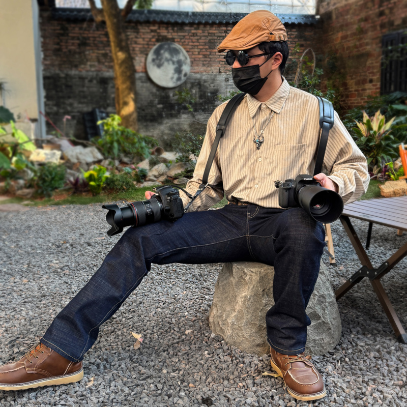 Neuer Echter Leder-Kameragurt  – Photography Of A Man Bewertung und Preis